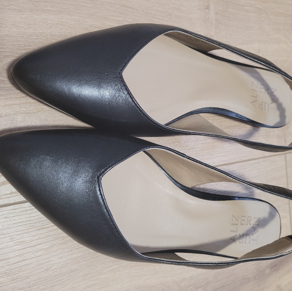 Naturalizer Leather Slingback Flats